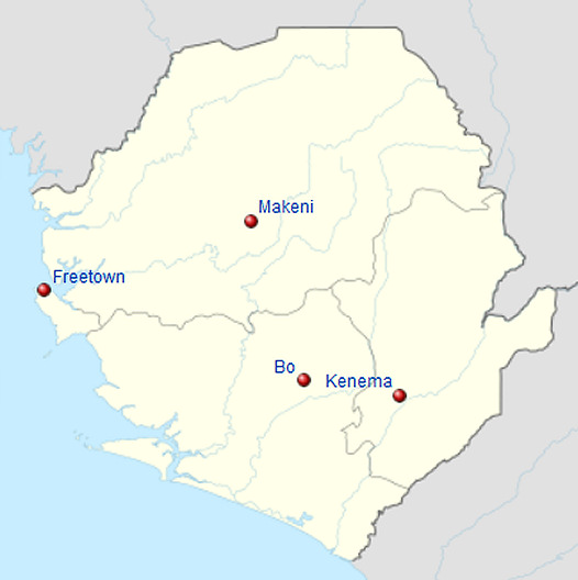 Telefonauskunft Sierra Leone Übersicht