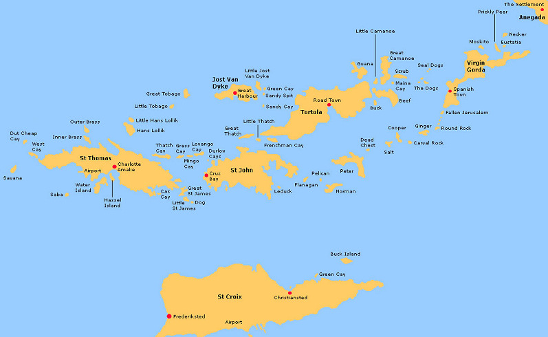 Telefonauskunft British Virgin Islands Übersicht