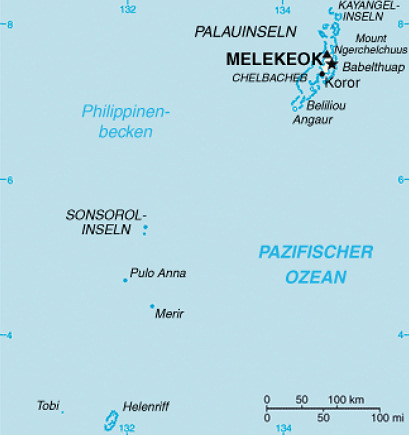 Telefonauskunft Palau Übersicht