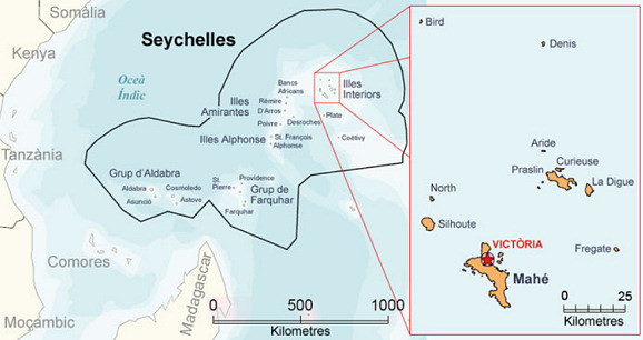Telefonauskunft Seychellen Übersicht